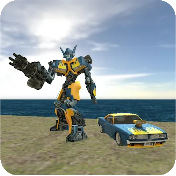 Muscule Car Robot