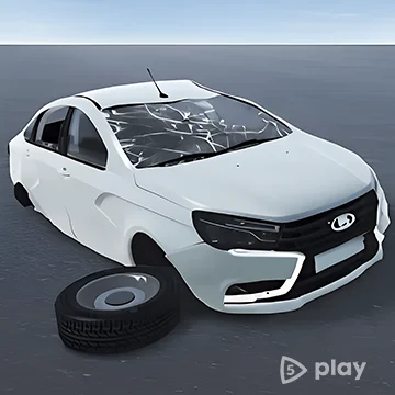 Краш тест Жигули АвтоВАЗ