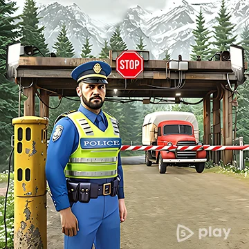 Border Police Post Contrbnd 3D
