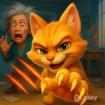 Cat Mayhem: Gran’s Angry