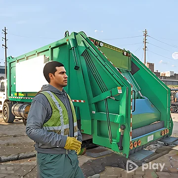 Симулятор Мусоровоза 3D