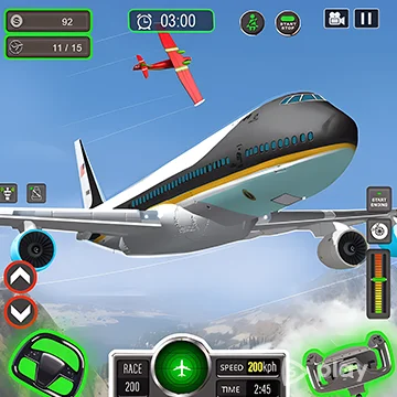 Airplane Game Flight Simulator