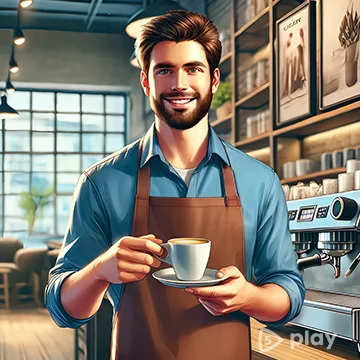 Coffee Shop Simulator 3D Cafe