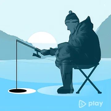 Зимняя рыбалка русская игра 3D