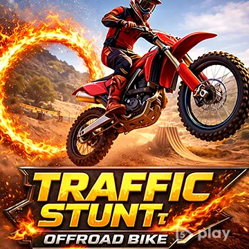 Traffic Stunt: Offroad Bike