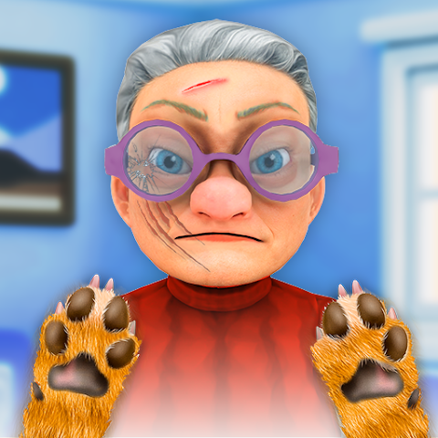 Kitty vs Granny Cat Sim 3D