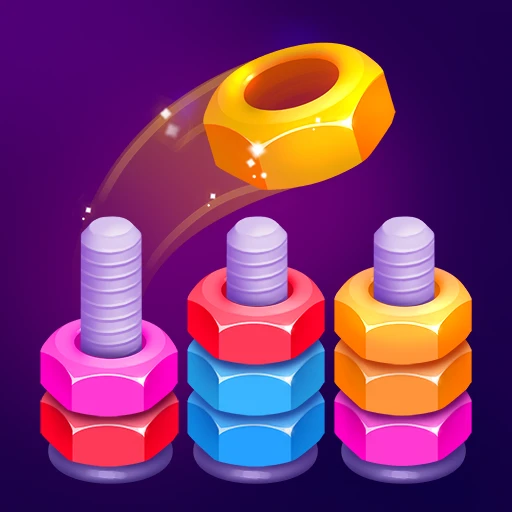 Nut Sort: Игра-сортировщик цветов