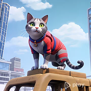 Cat Parkour Game: Cat Game