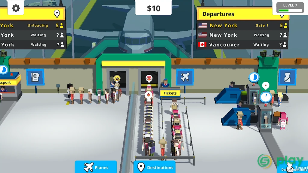 Idle Tap Airport — скриншот 3