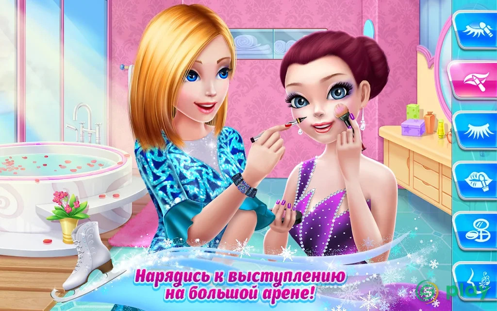 Балерина-фигуристка - Танцы на льду — скриншот 3