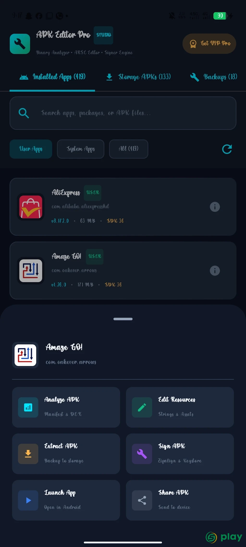 APK Editor Pro — скриншот 2