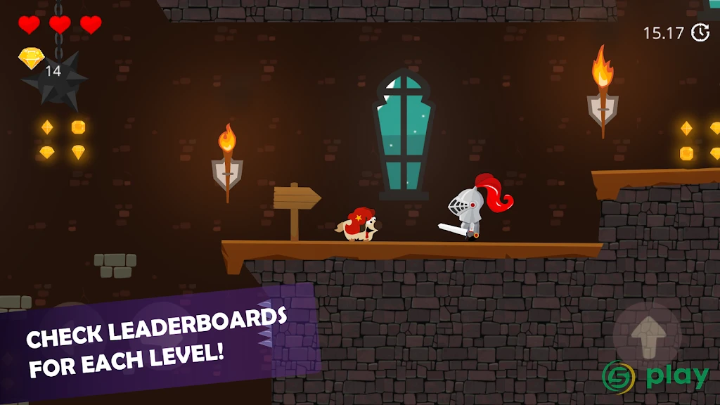 Doge and the Lost Kitten - 2D Platform Game — скриншот 7