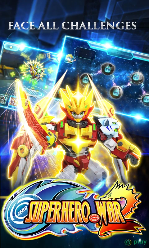 Superhero War: Robot Fight - City Action RPG — скриншот 1