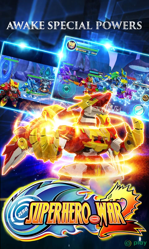 Superhero War: Robot Fight - City Action RPG — скриншот 2