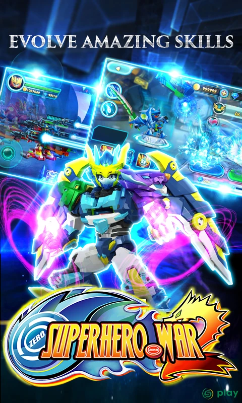 Superhero War: Robot Fight - City Action RPG — скриншот 3