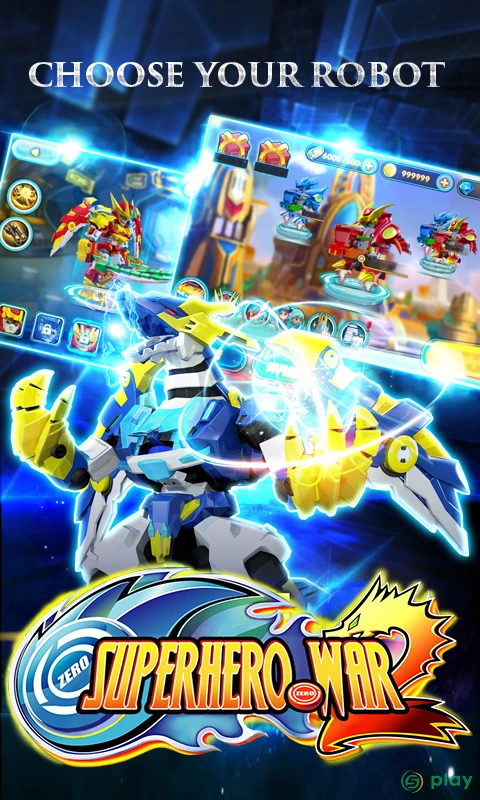 Superhero War: Robot Fight - City Action RPG — скриншот 5