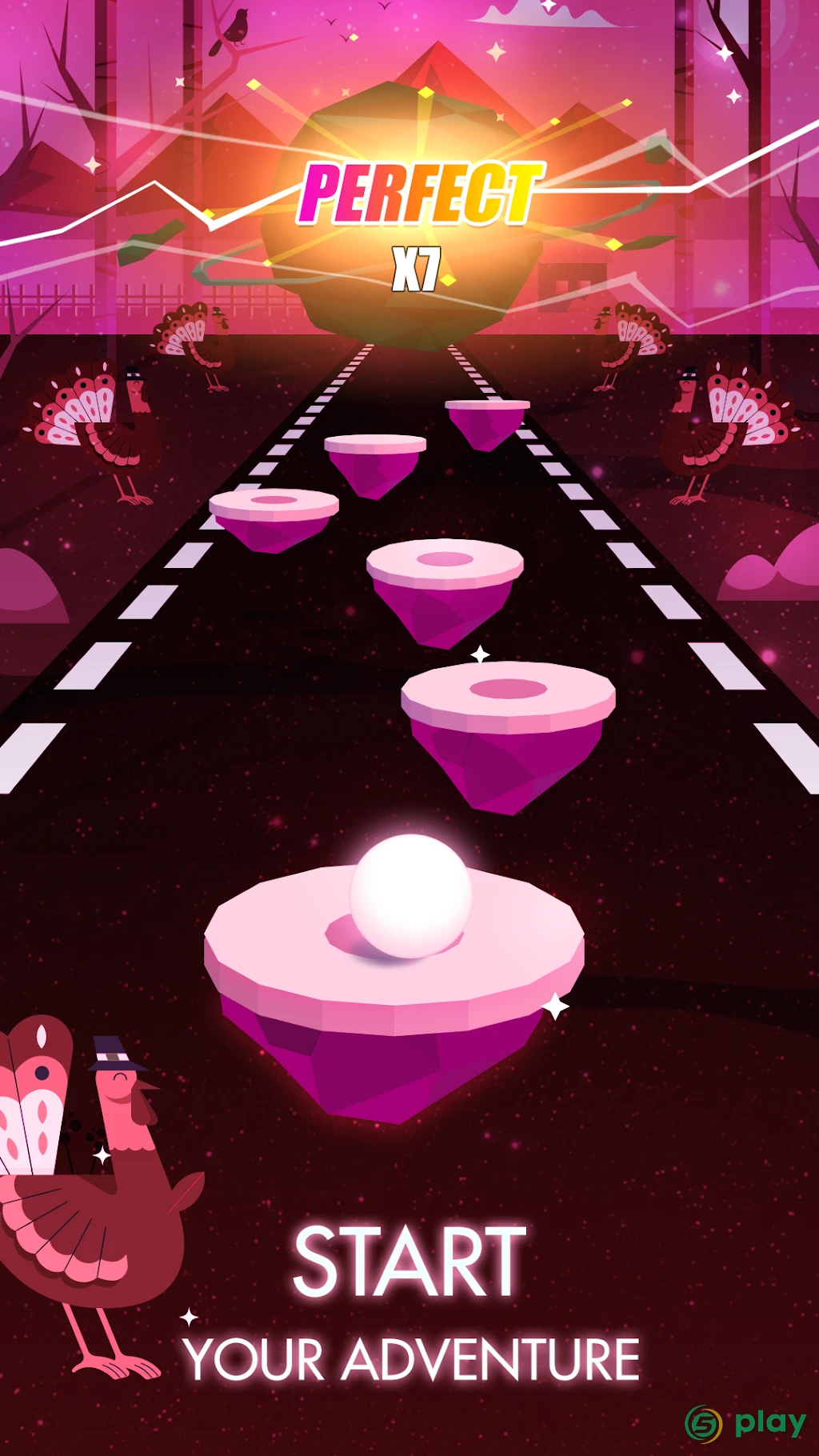 Hop Ball 3D — скриншот 3