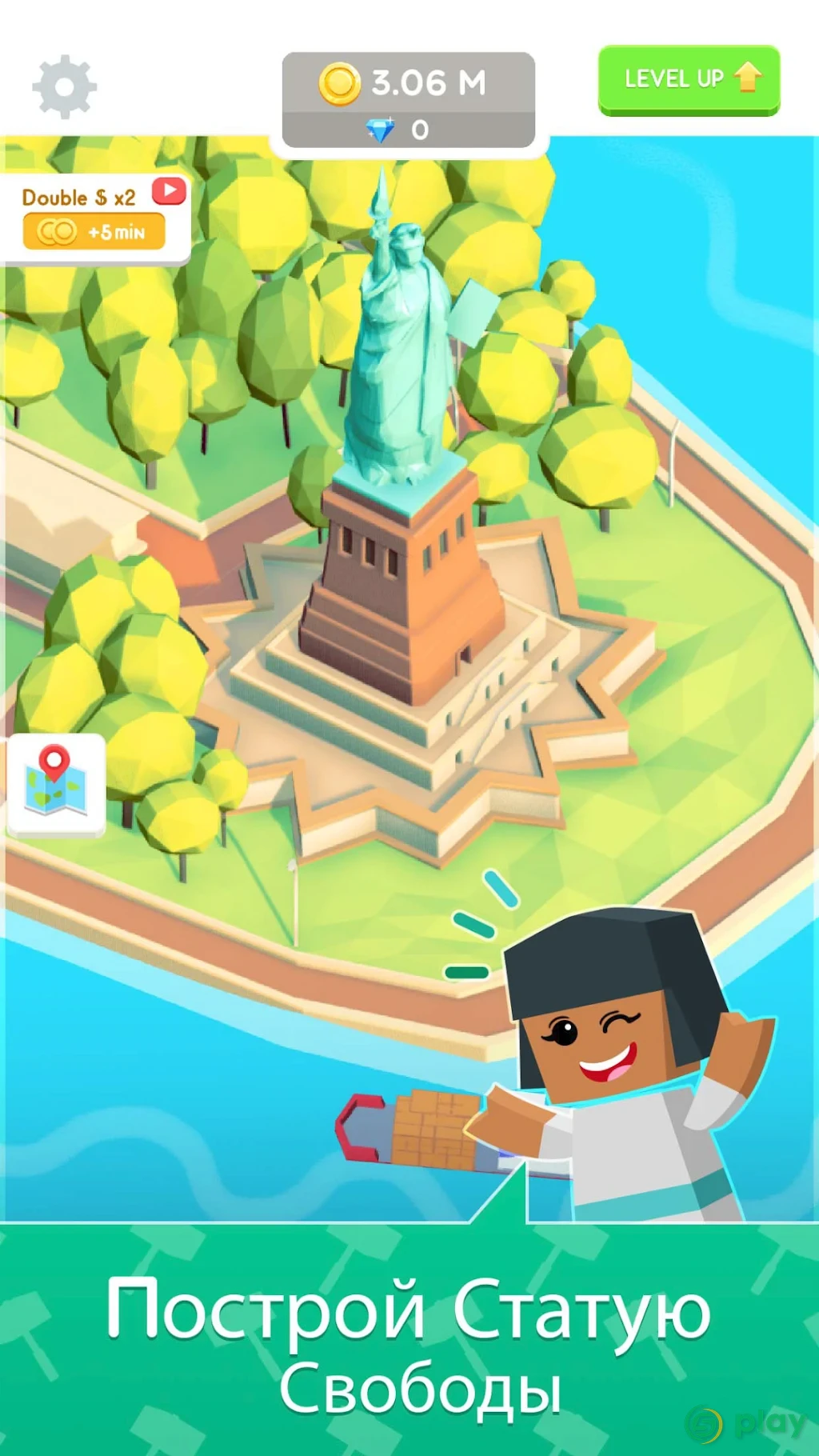 Idle Landmark Tycoon — скриншот 3