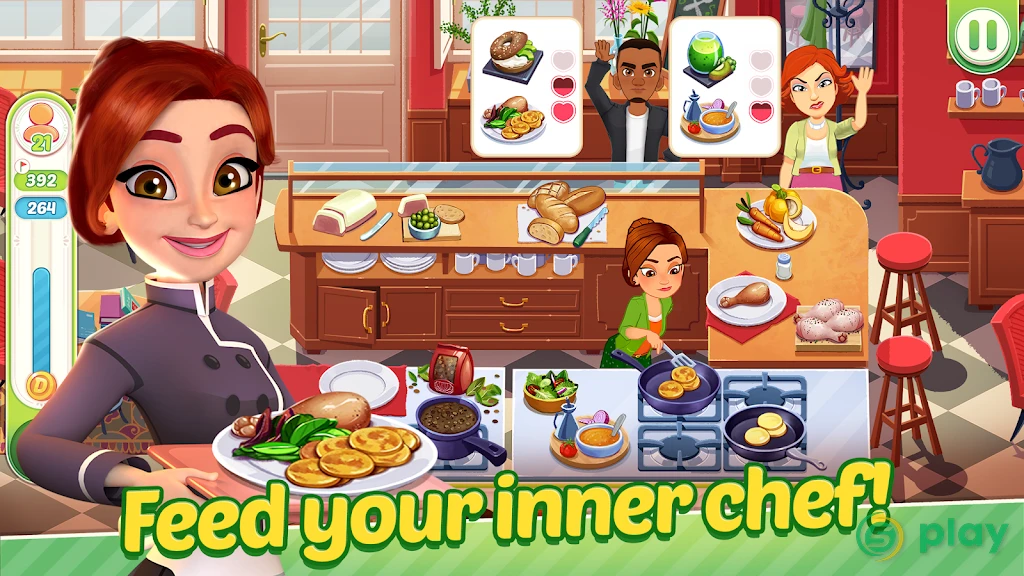 Delicious World - Romantic Cooking Game — скриншот 2