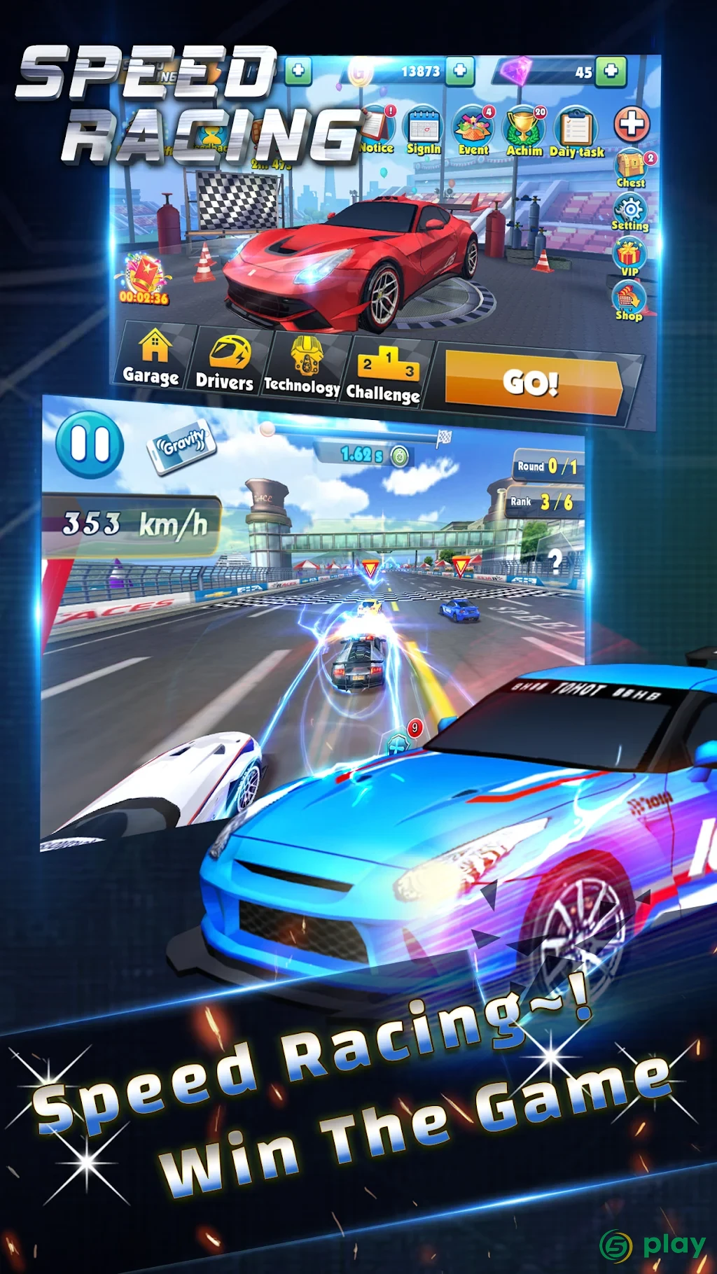 Speed Racing - Secret Racer — скриншот 1