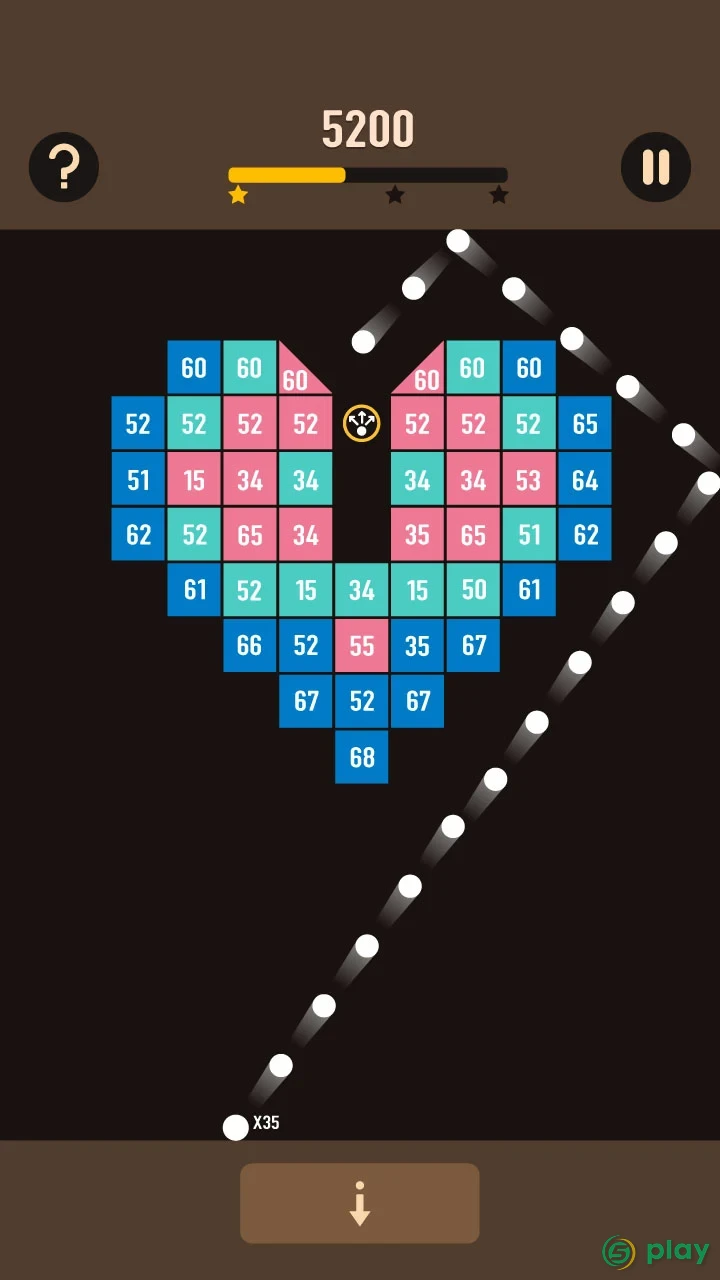 Balls Bricks Breaker - Stack Blast — скриншот 1