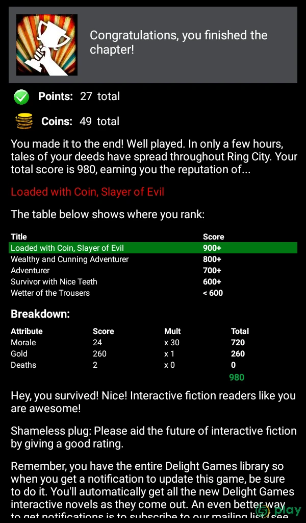 Medieval Fantasy RPG (Choices Game) — скриншот 13