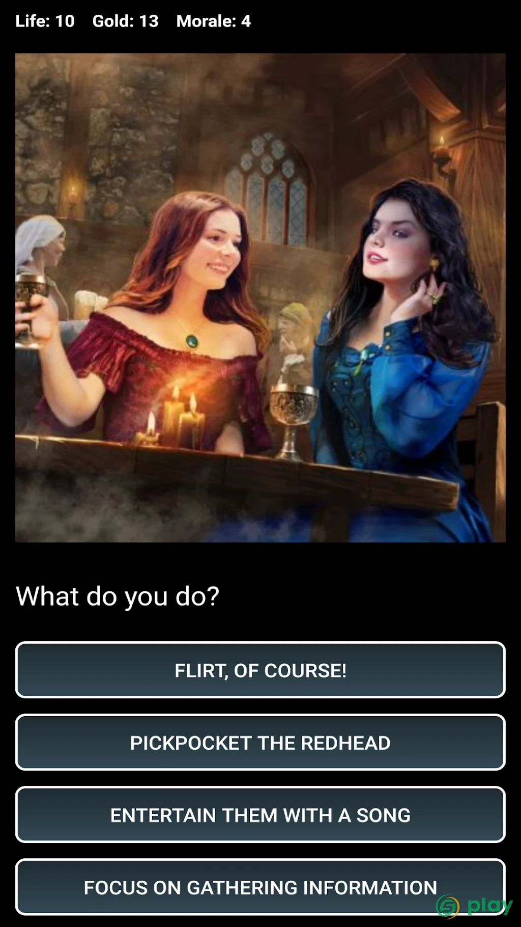 Medieval Fantasy RPG (Choices Game) — скриншот 5