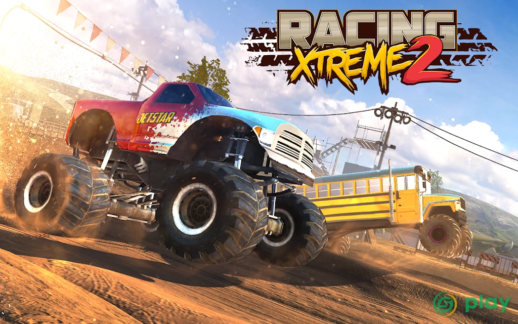 Racing Xtreme 2: Top Monster Truck & Offroad Fun — скриншот 11