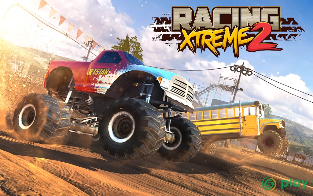 Racing Xtreme 2: Top Monster Truck & Offroad Fun — скриншот 19