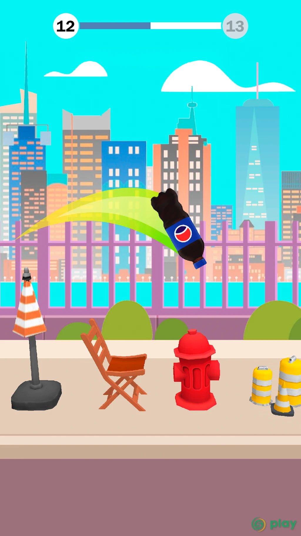 Bottle Flip 3D — скриншот 1