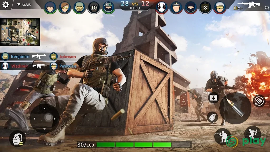 Counter Terrorist: Critical Strike CS Shooter 3D — скриншот 3