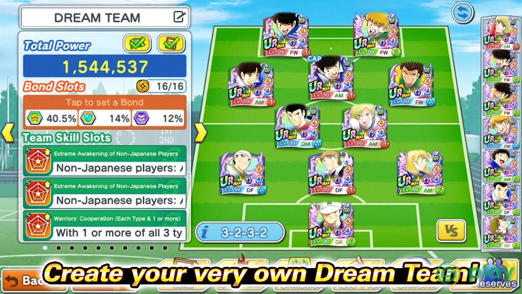 Captain Tsubasa: Dream Team — скриншот 5
