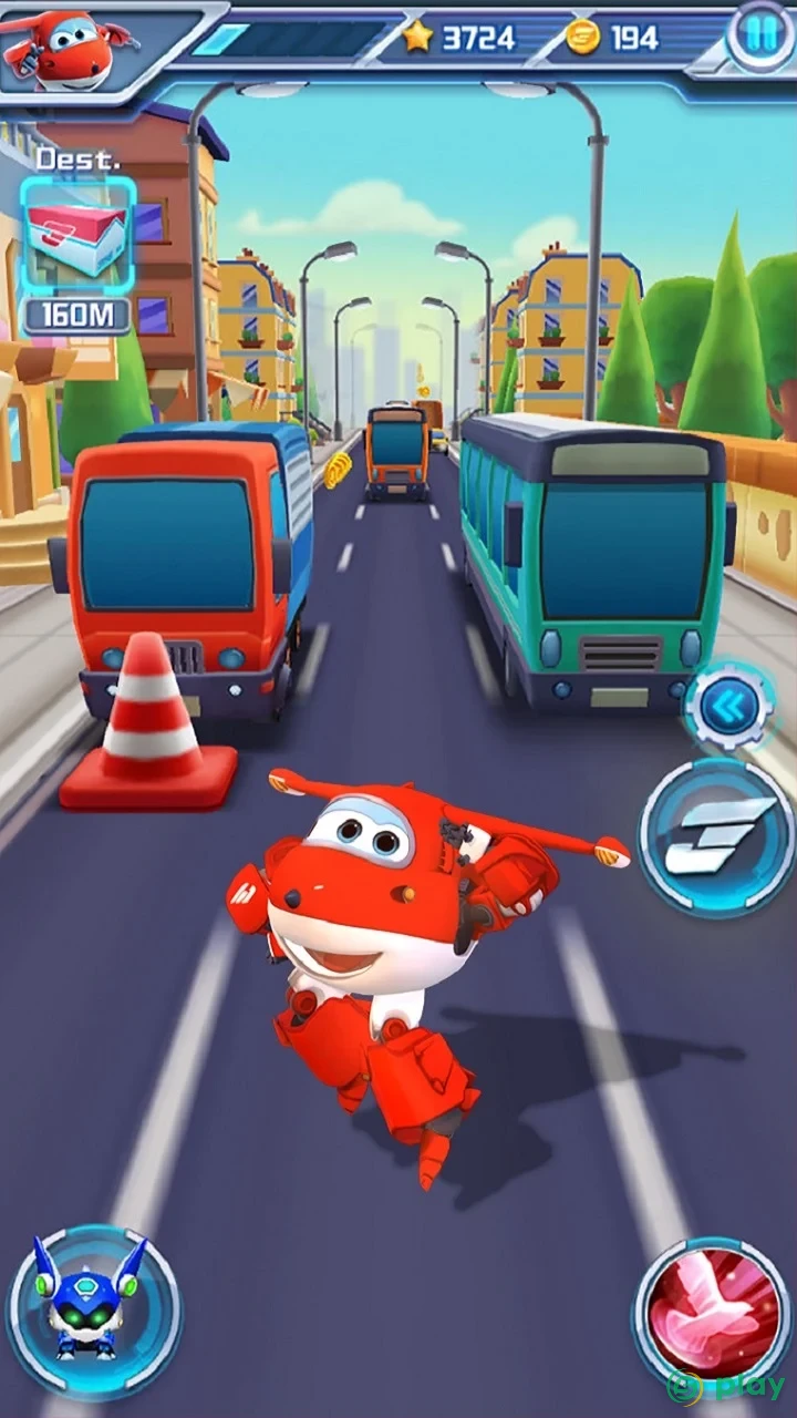 Super Wings : Jett Run — скриншот 3
