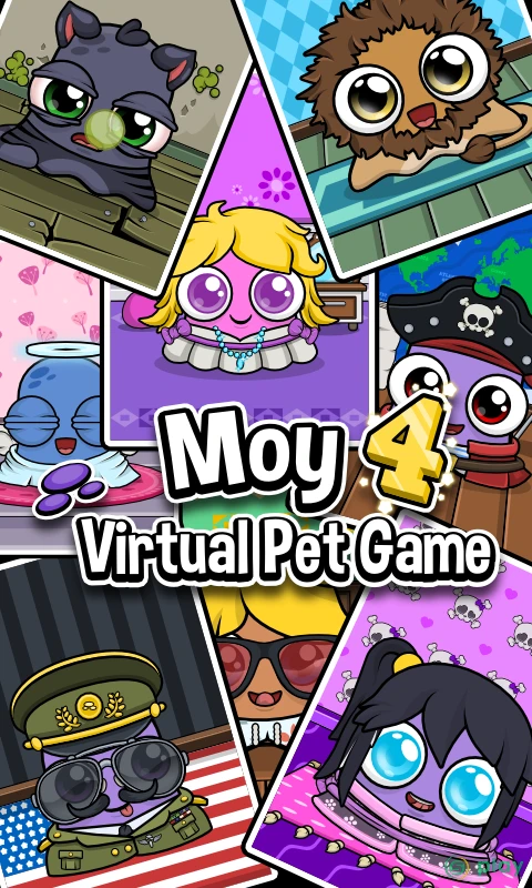 Moy 4 - Virtual Pet Game — скриншот 1