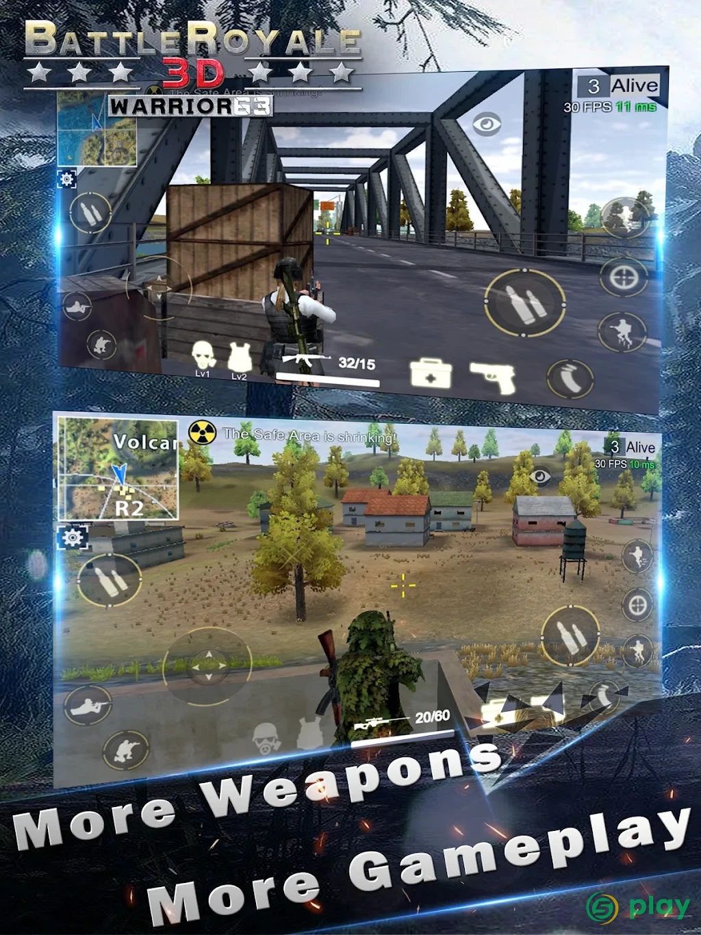 Battle Royale 3D - Warrior63 — скриншот 7