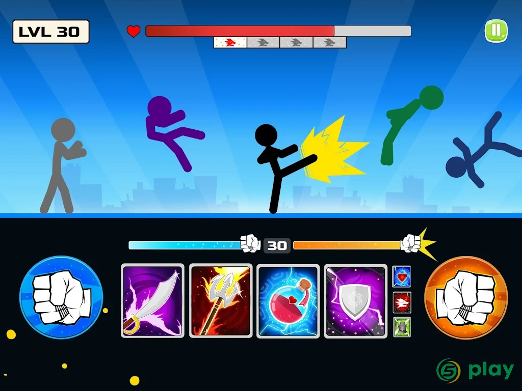 Stickman Fighter: Mega Brawl — скриншот 6