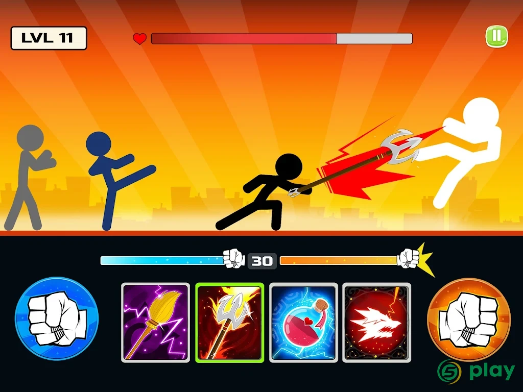 Stickman Fighter: Mega Brawl — скриншот 7