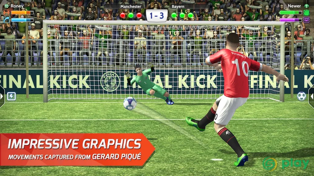 Final kick 2019: Online football — скриншот 1