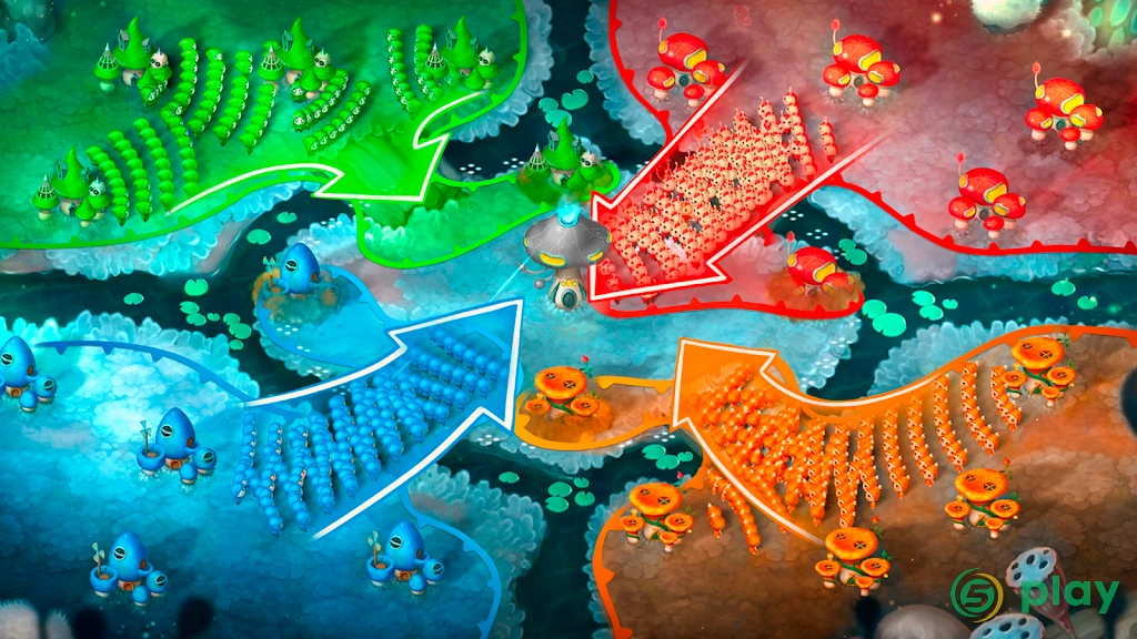Mushroom Wars 2: Битвы грибов — скриншот 4