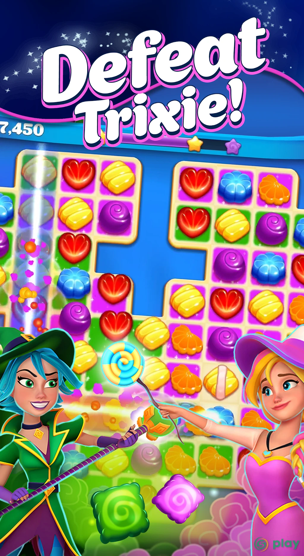 Crafty Candy - Match 3 Adventure — скриншот 5