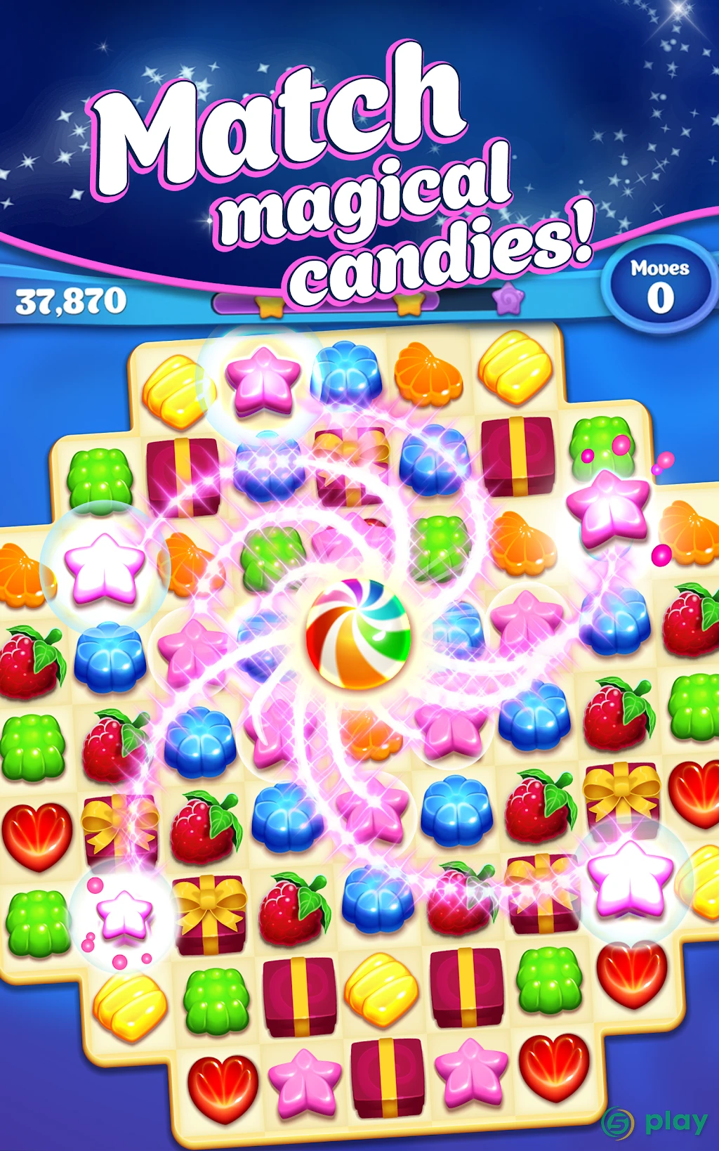 Crafty Candy - Match 3 Adventure — скриншот 8