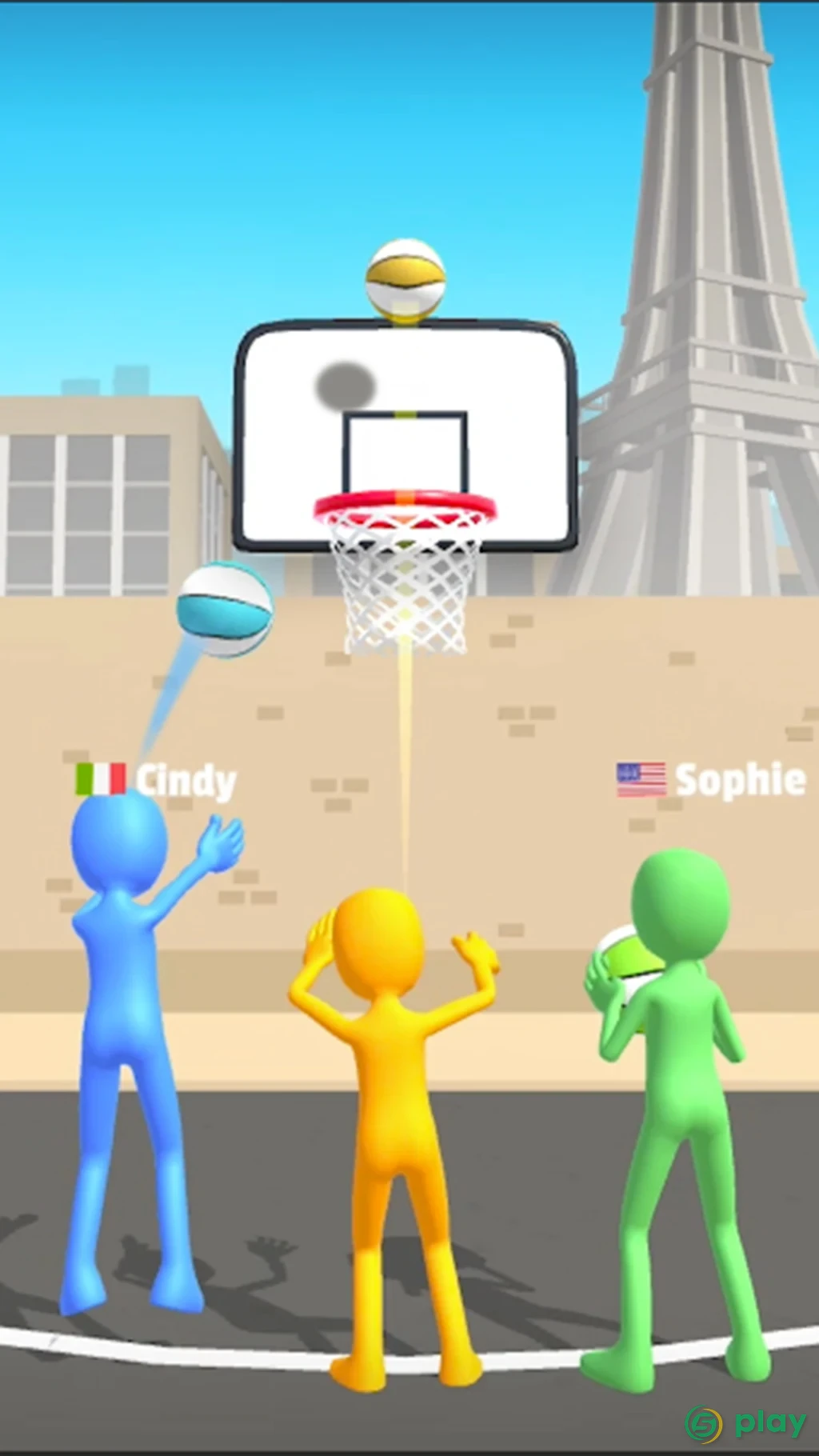 Five Hoops - Basketball Game — скриншот 1