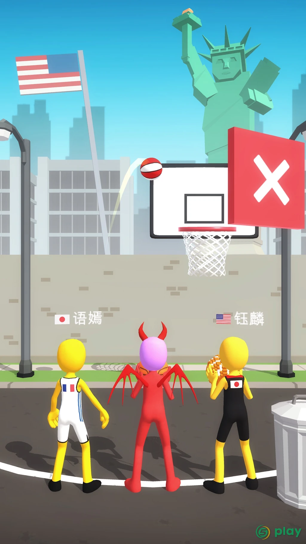 Five Hoops - Basketball Game — скриншот 2