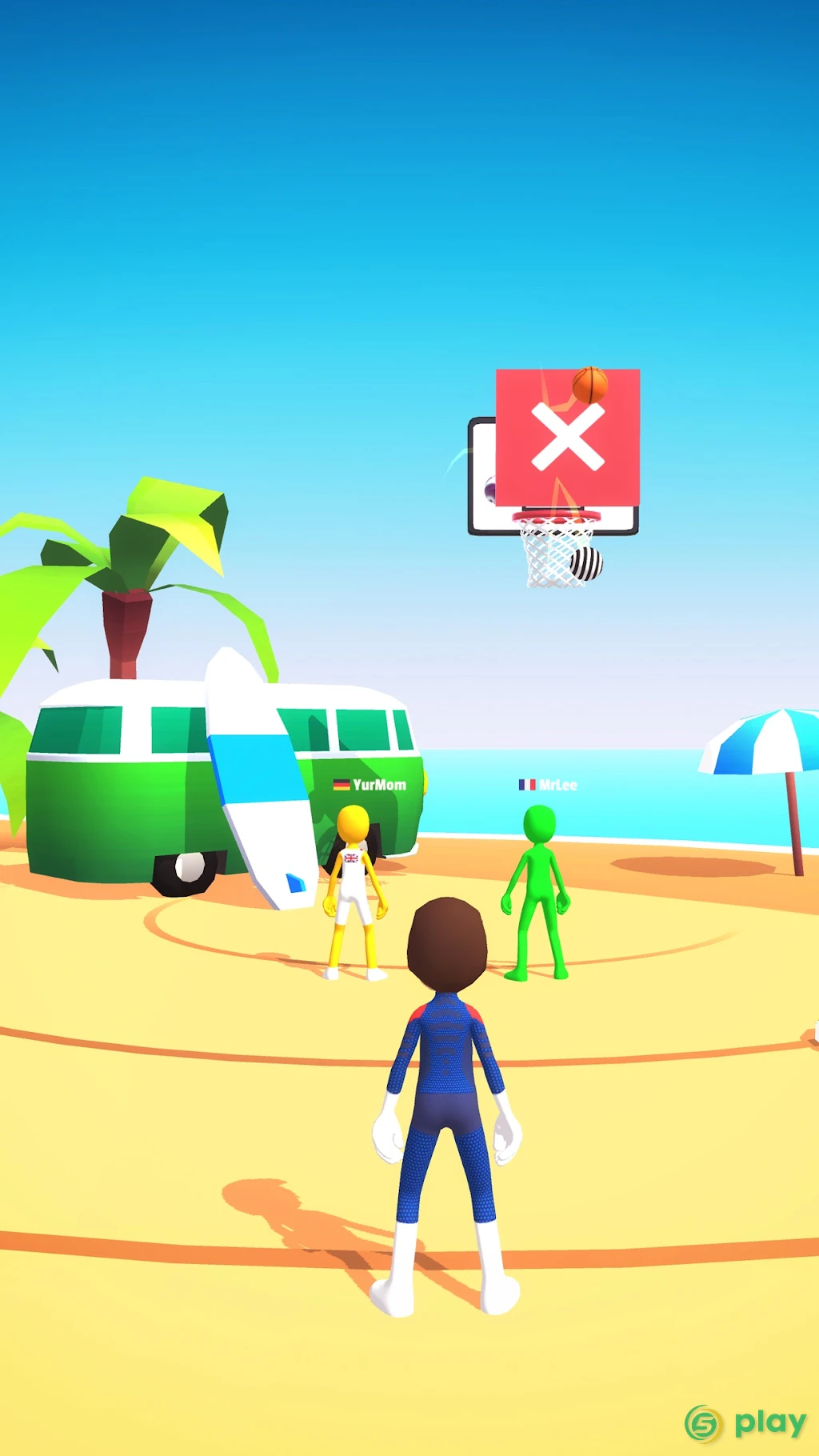 Five Hoops - Basketball Game — скриншот 3