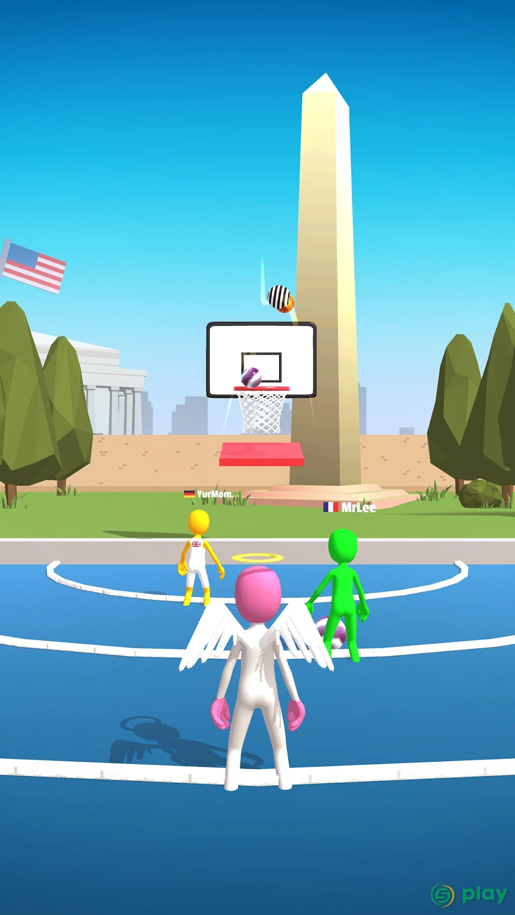 Five Hoops - Basketball Game — скриншот 5