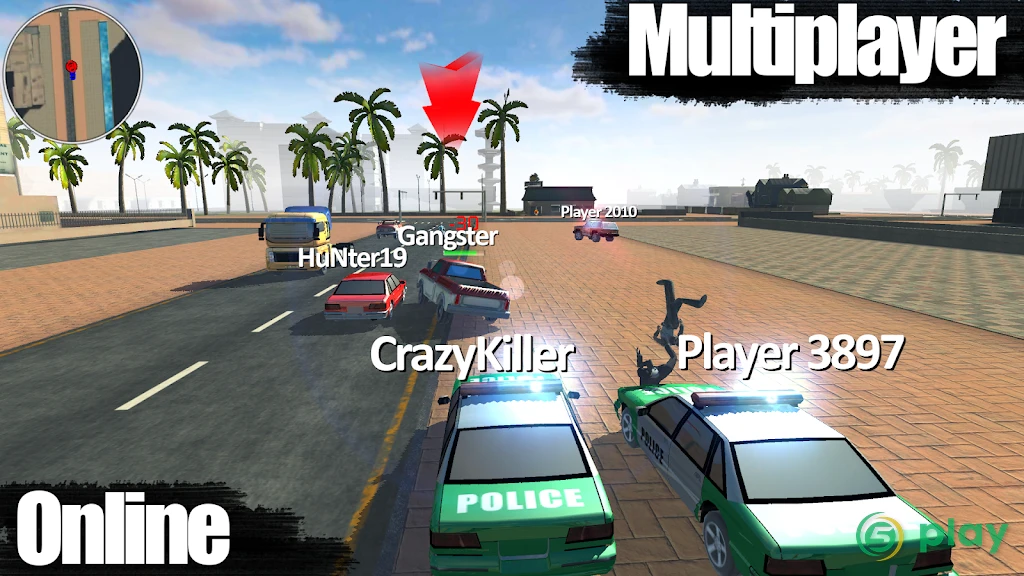 Mad Town Online — скриншот 1