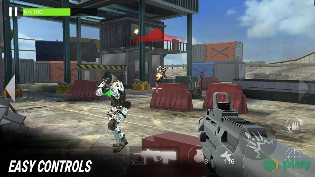 Fire Sniper Combat: FPS 3D Shooting Game — скриншот 6