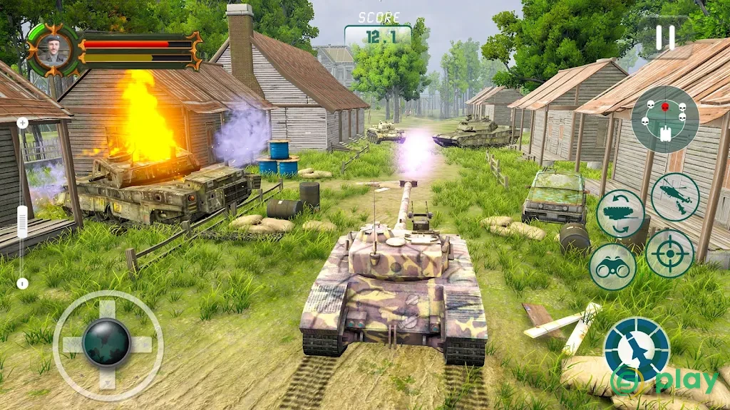 бесплатные военные игры танк: боевые машины боевые — скриншот 4
