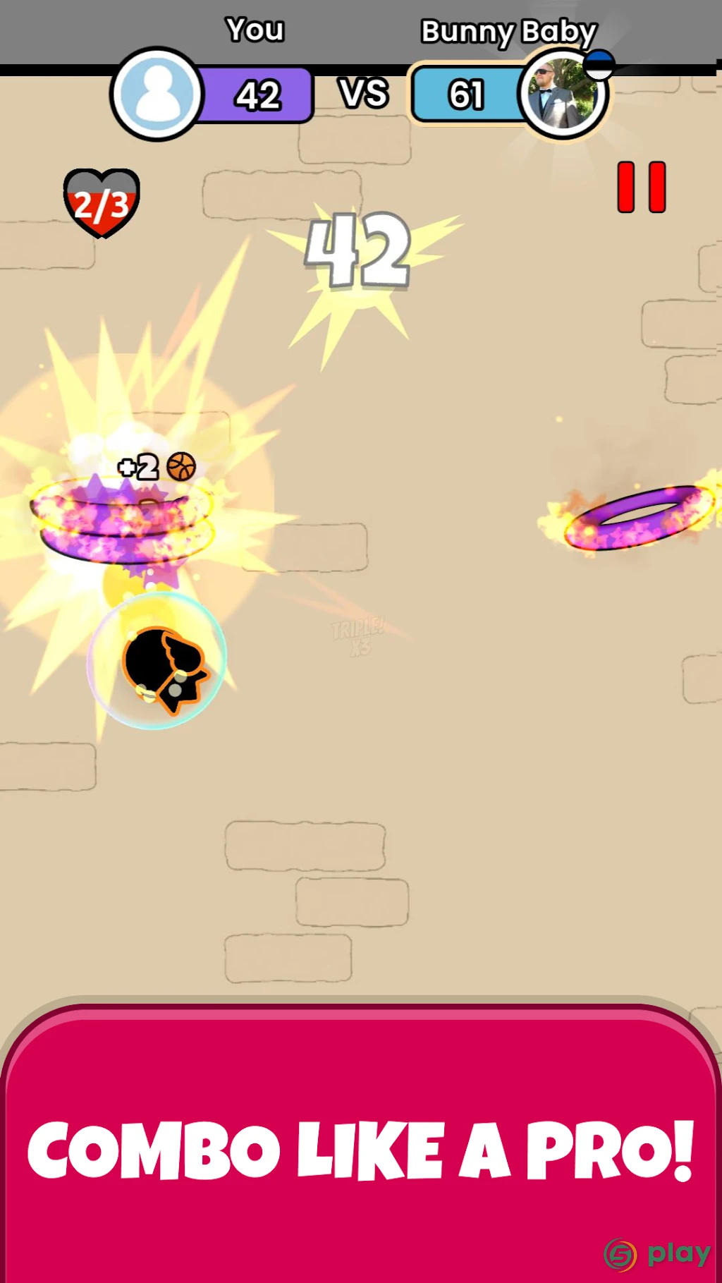 Flappy Dunk — скриншот 4