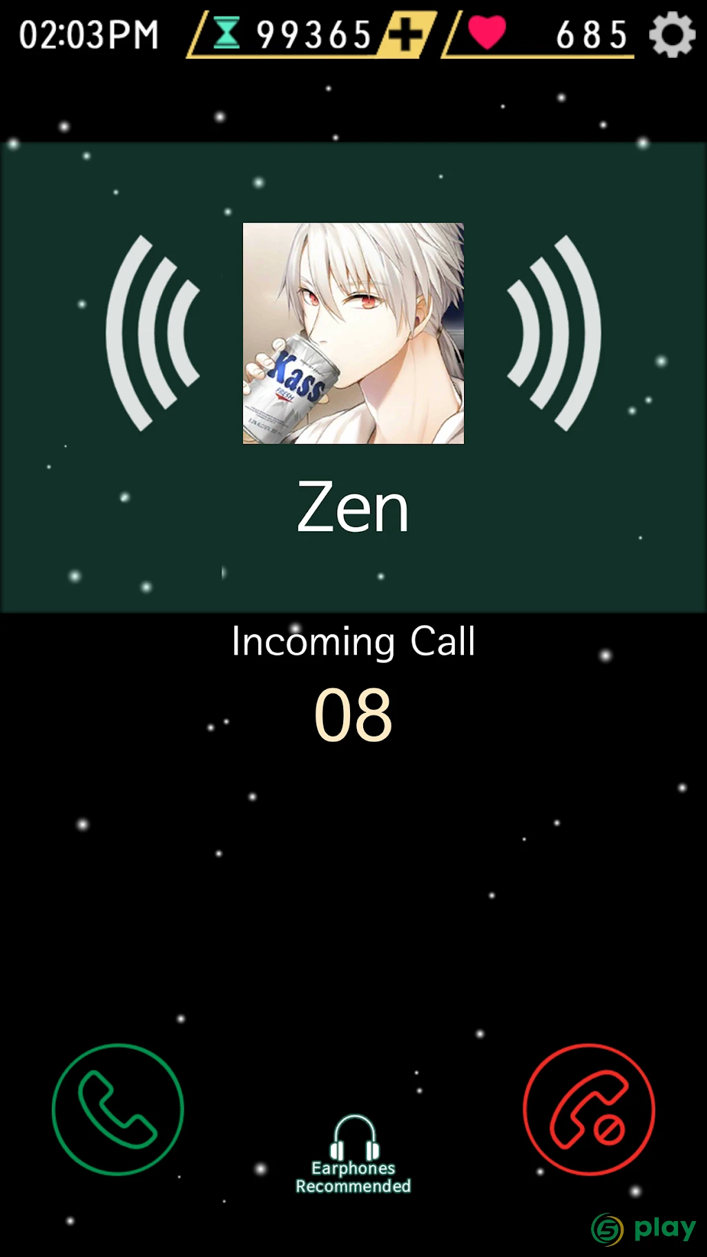 Mystic Messenger — скриншот 5